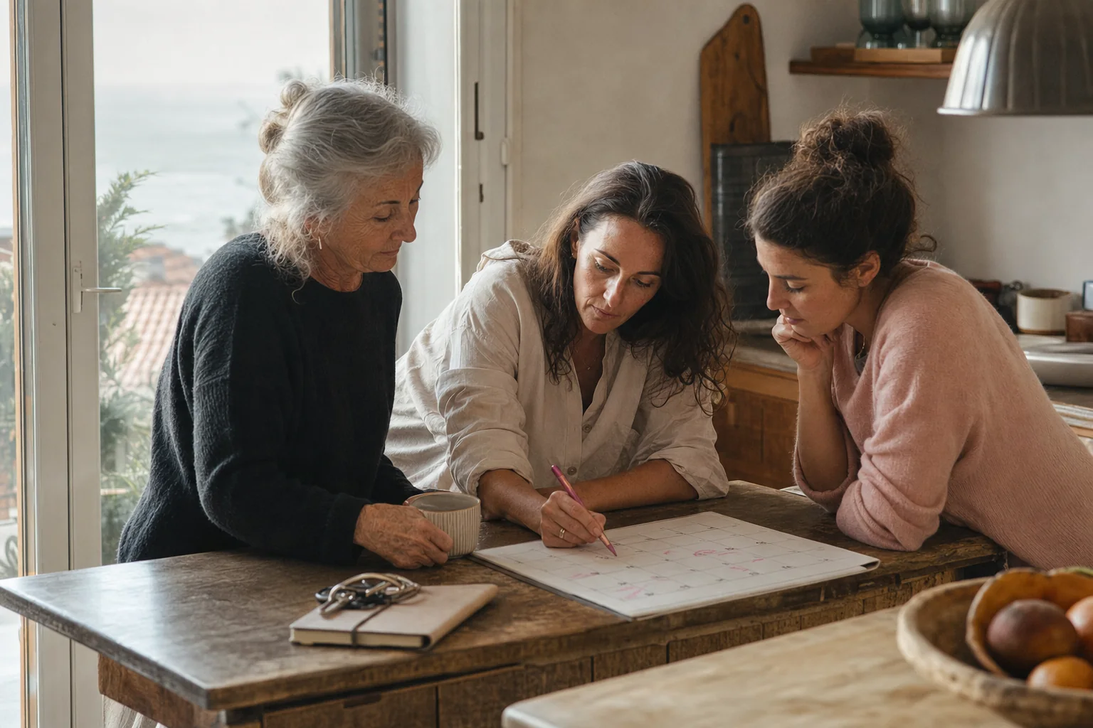 Holiday-home owners protecting personal dates on their property calendar